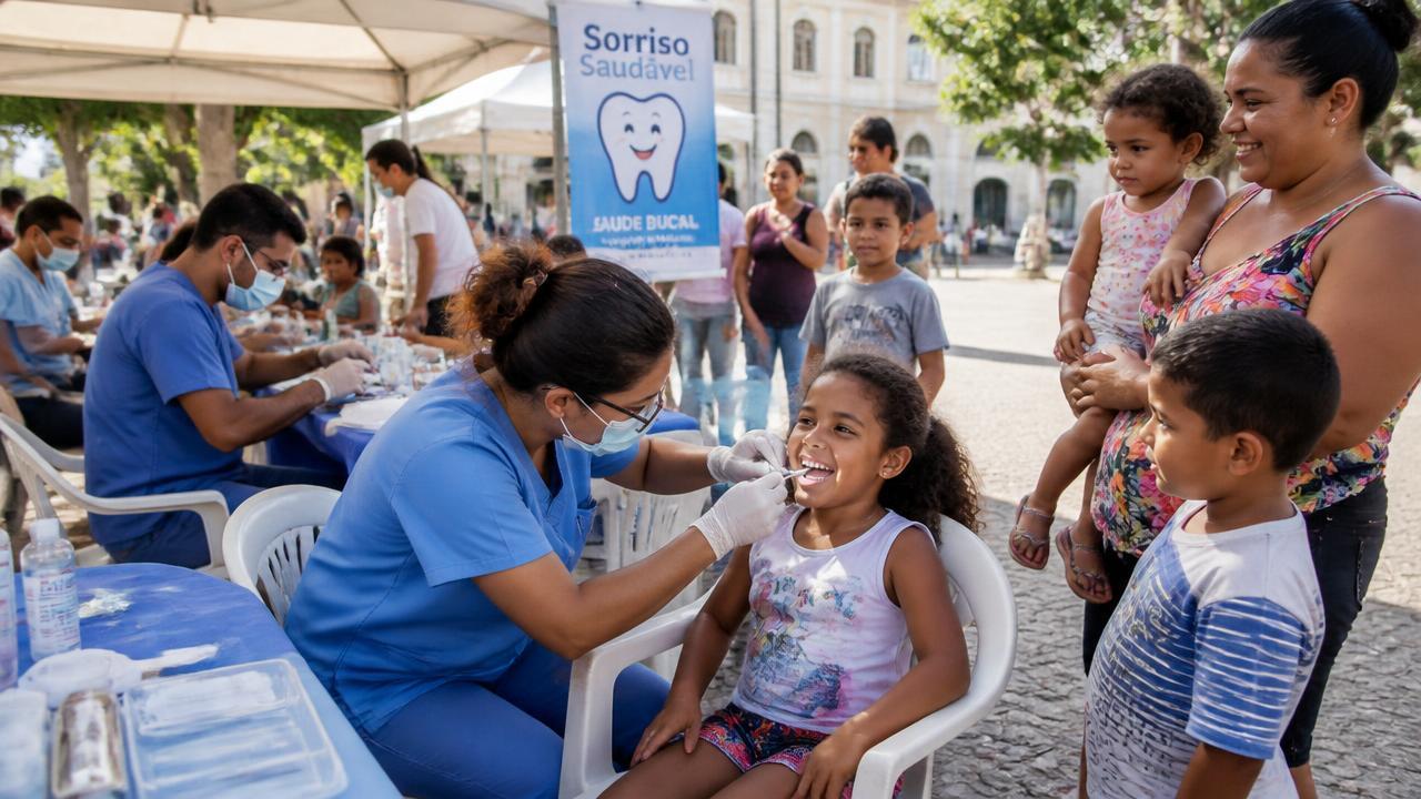 Foto da matéria: Mutirão de saúde bucal leva atendimento gratuito a famílias de Parauapebas